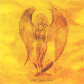 Angel im Tattoo Style Aufkleber (Vorderseite)