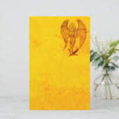 Angel im Tattoo Style Briefpapier (Stehend Vorderseite)