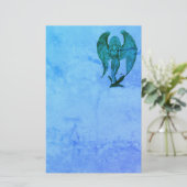 Angel im Tattoo Style Briefpapier (Stehend Vorderseite)