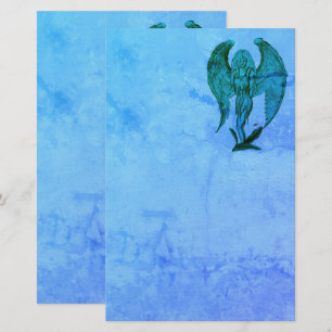Angel im Tattoo Style Briefpapier