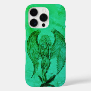 Angel im Tattoo Style iPhone 16 Pro Hülle