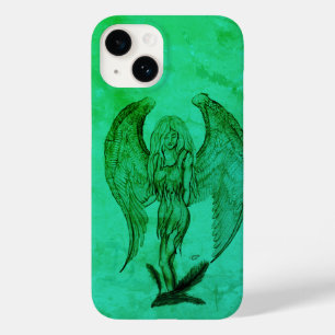 Angel im Tattoo Style Case-Mate iPhone 14 Hülle