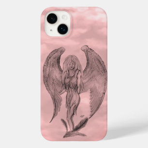 Angel im Tattoo Style Case-Mate iPhone 14 Plus Hülle