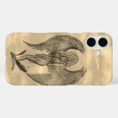 Angel im Tattoo Style Case-Mate iPhone Hülle (Rückseite (Horizontal))