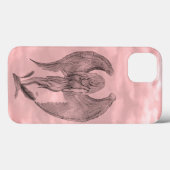 Angel im Tattoo Style Case-Mate iPhone Hülle (Rückseite (Horizontal))