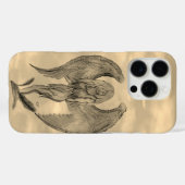 Angel im Tattoo Style Case-Mate iPhone Hülle (Rückseite (Horizontal))