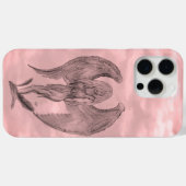 Angel im Tattoo Style Case-Mate iPhone Hülle (Rückseite (Horizontal))