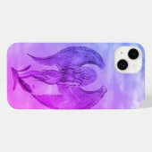 Angel im Tattoo Style iPhone Hülle (Rückseite (Horizontal))