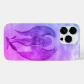 Angel im Tattoo Style iPhone Hülle (Rückseite (Horizontal))