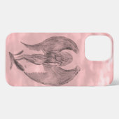 Angel im Tattoo Style iPhone Hülle (Rückseite (Horizontal))