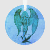 Angel im Tattoo Style Ornament (Rückseite)