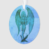 Angel im Tattoo Style Ornament (Vorderseite)