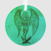 Angel im Tattoo Style Ornament (Rückseite)