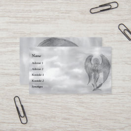 Angel im Tattoo Style Visitenkarte