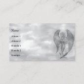 Angel im Tattoo Style Visitenkarte (Vorderseite)