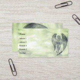 Angel im Tattoo Style Visitenkarte
