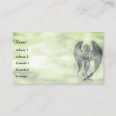 Angel im Tattoo Style Visitenkarte (Vorderseite)