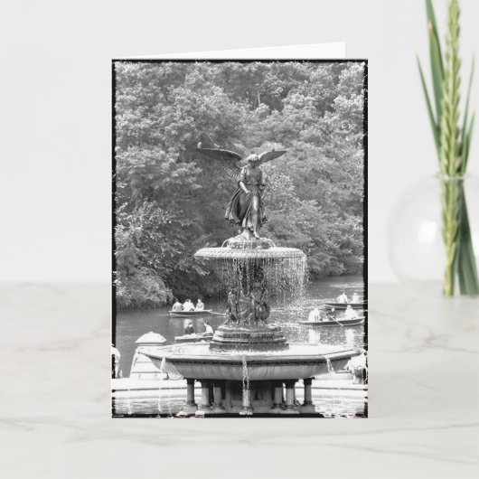 Angel im Zentralpark Karte (Vorderseite)