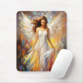 Angel Impressionist Art Mousepad (Mit Mouse)