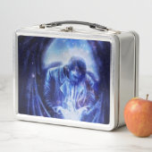 Angel in Blau Metall Lunch Box (Beispiel)