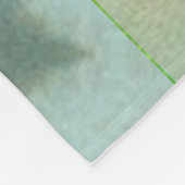 Angel in blauem Fleece Blanket (Ecke)