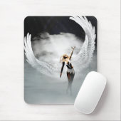 Angel in den Wolken Mousepad (Mit Mouse)