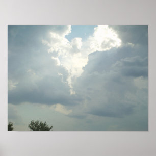 Angel in den Wolken Poster