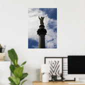 Angel in den Wolken Poster (Heimbüro)