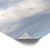 Angel in den Wolken Poster (Ecke)