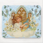 Angel in der Cloud-Maus-Pad Mousepad (Vorne)