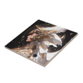 Angel in der Fantasiekunst der Weißen Rüstung Fliese (Seite)