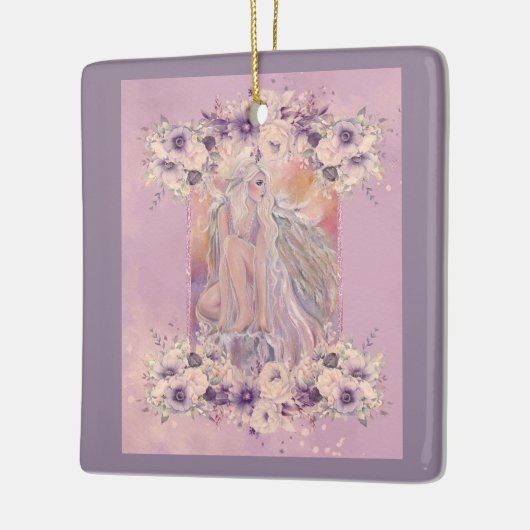 Angel in der Morgensonne von Renee Lavoie Keramikornament (Links)