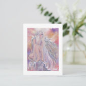Angel in der Morgensonne von Renee Lavoie Postkarte (Stehend Vorderseite)