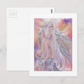Angel in der Morgensonne von Renee Lavoie Postkarte (Vorne/Hinten)
