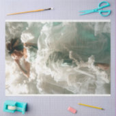 Angel in der Wolkendecke Seidenpapier (Basteln)