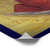 Angel in Gold Poster (Ecke)