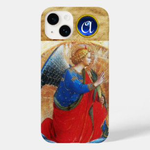 ANGEL IN GOLD ROT UND BLAU GEMSTONE MONOGRAM Case-Mate iPhone HÜLLE