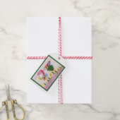 Angel in Holz Geschenkanhänger (Mit Garn)