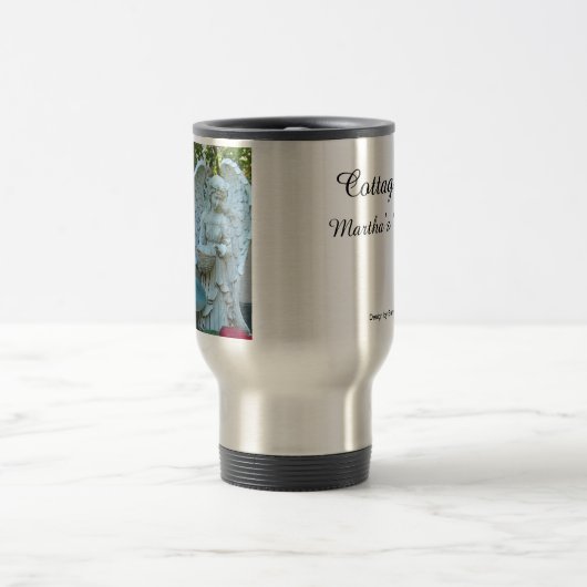 Angel in Springtime - Martha's Vineyard Reisebecher (Mittel)