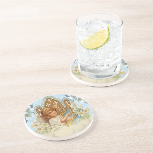 Angel In The Cloud Coaster Getränkeuntersetzer (Seite)