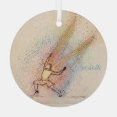 Angel Inspiration - Rundglas Inspiration Ornament Aus Glas (Rückseite)