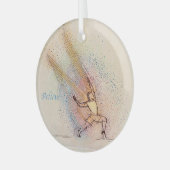 Angel Inspiration - Rundglas Inspiration Ornament Aus Glas (Vorderseite links)
