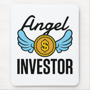 Angel Investor Investing Start-up Business Mousepad