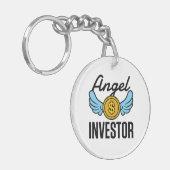 Angel Investor Investing Start-up Business Schlüsselanhänger (Vorderseite links)