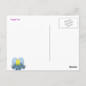 Angel Iris Postkarte (Rückseite)