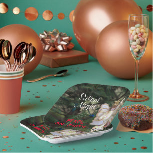 Angel Joy Silent Night Peace Pappteller