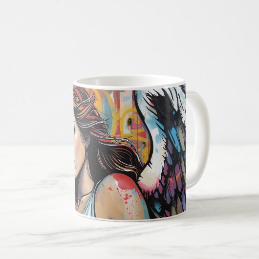 Angel  kaffeetasse (VorderseiteRechts)