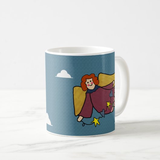 Angel Kaffeetasse (VorderseiteRechts)