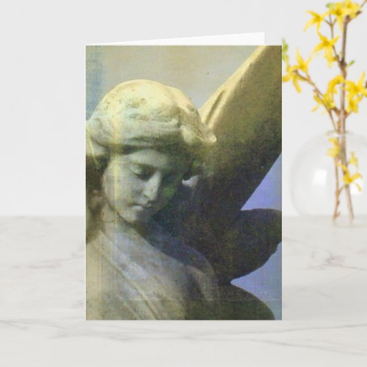 Angel Karte (Gelbe Blume)