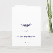 Angel Karte (Rückseite)